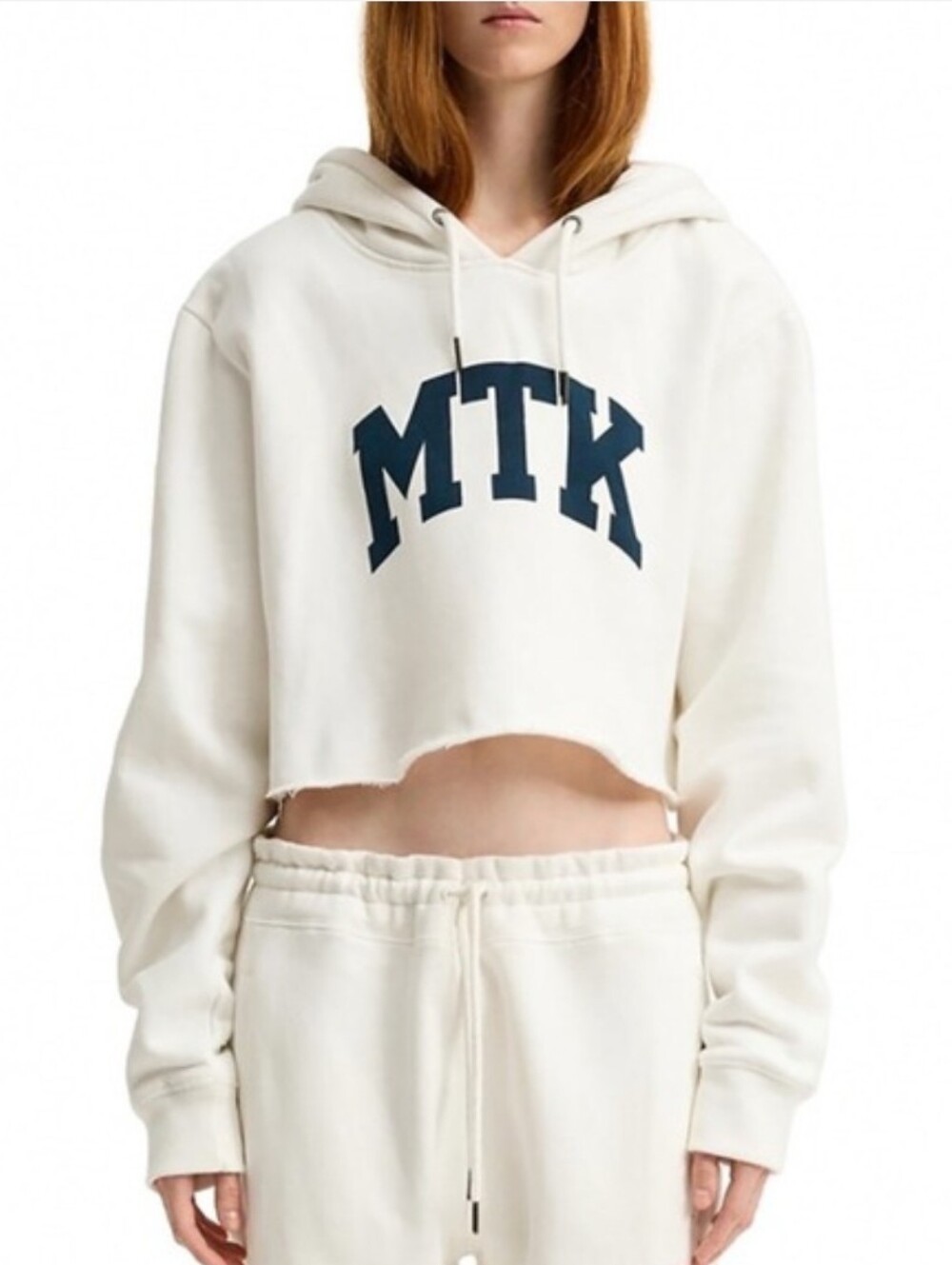 NWT Denimist Mautauk NY Classic Cropped Hoodie. Medium